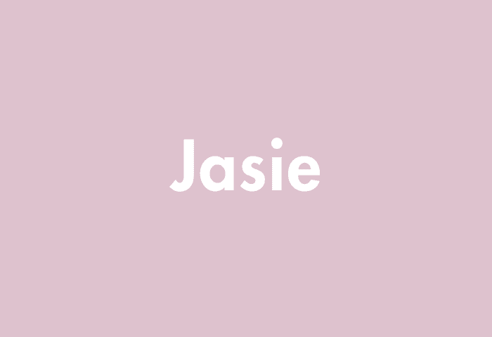 Jasie meaning