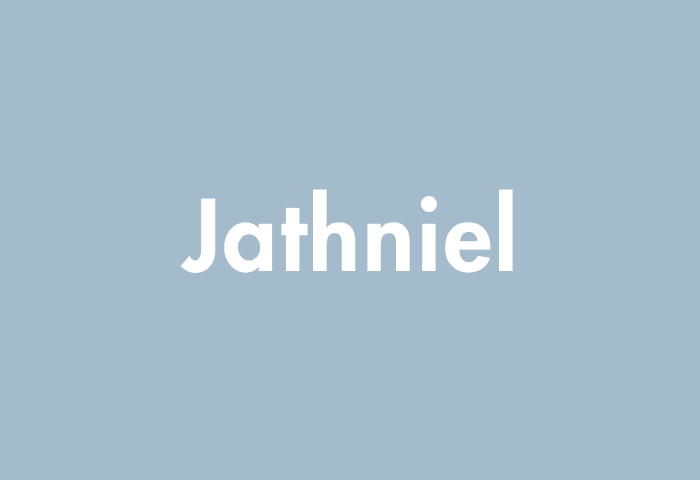 Jathniel meaning