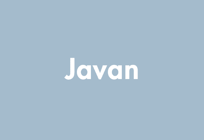 Javan meaning
