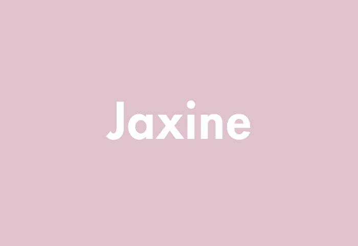 Jaxine meaning