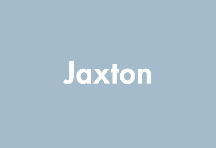 Jaxton meaning