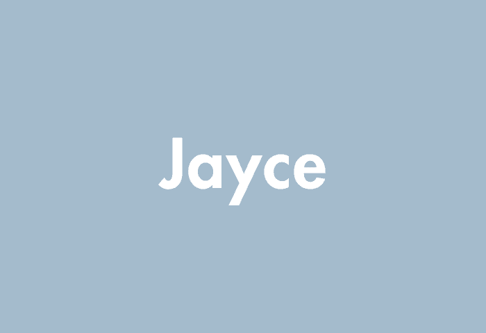 Jayce meaning