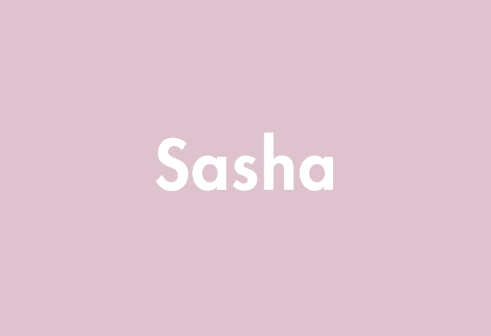 Sasha meaning