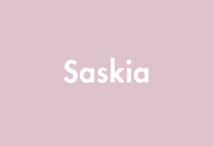 Saskia meaning