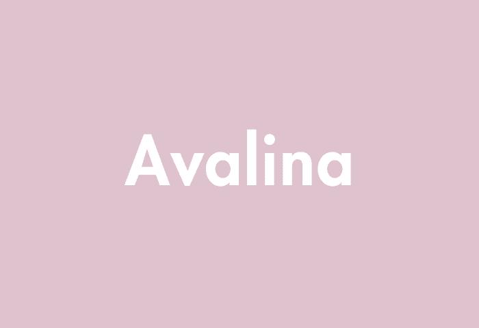 Avalina meaning