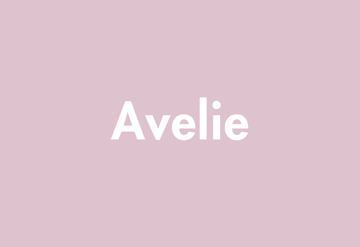 Avelie meaning