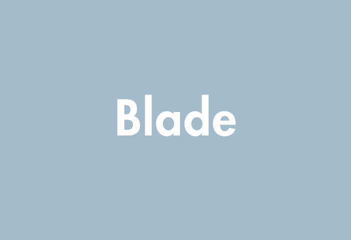 Blade meaning