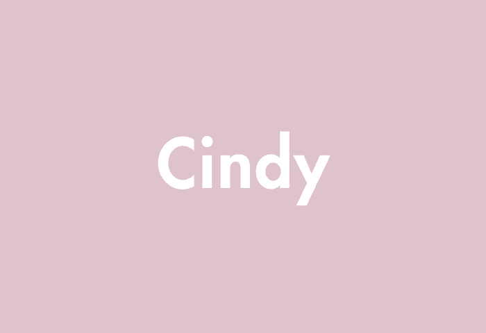 Cindy meaning