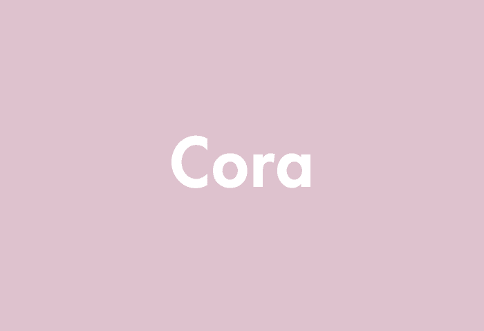Cora meaning