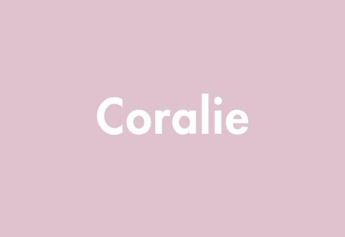 Coralie meaning