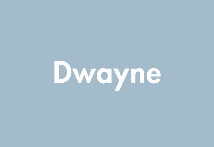 Dwayne meaning