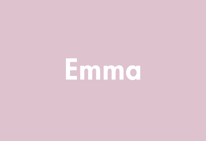 Emma meaning