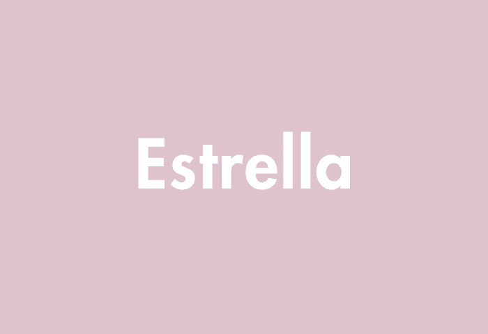 Estrella meaning