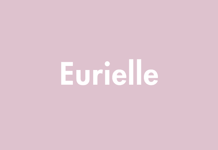 Eurielle meaning
