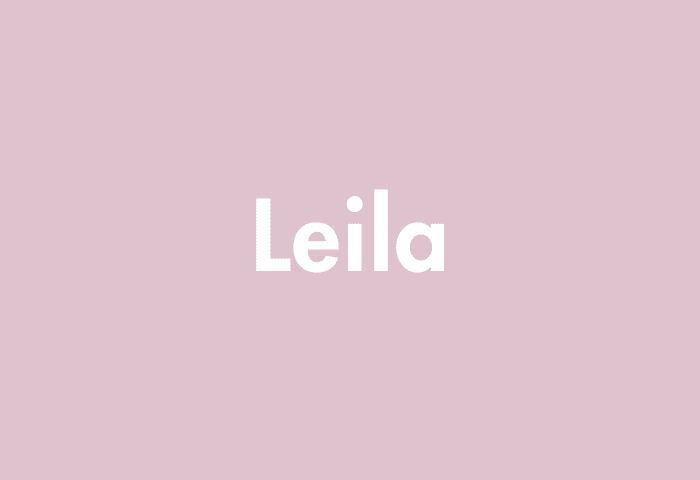Leila meaning