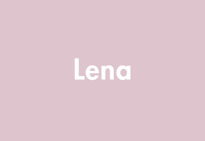 Lena meaning