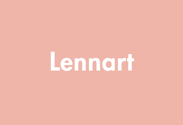 Lennart meaning