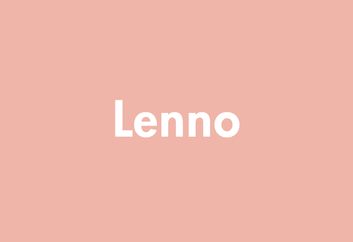 Lenno meaning