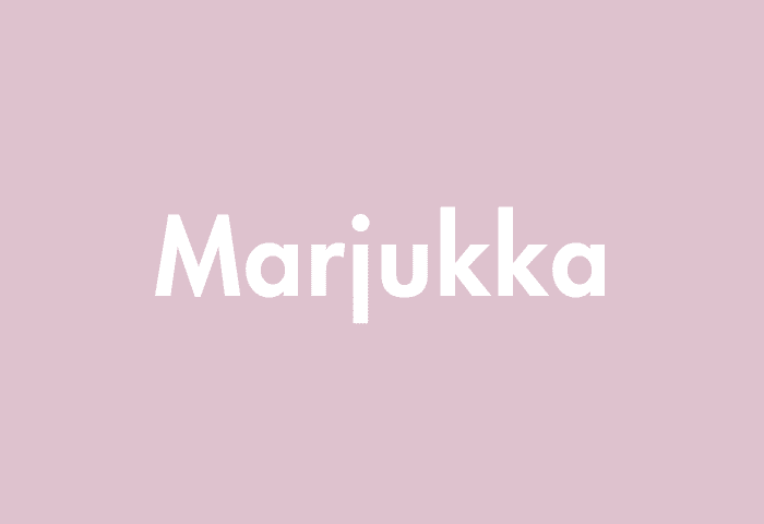 Marjukka meaning