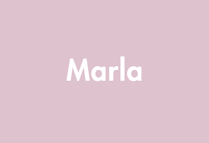 Marla meaning