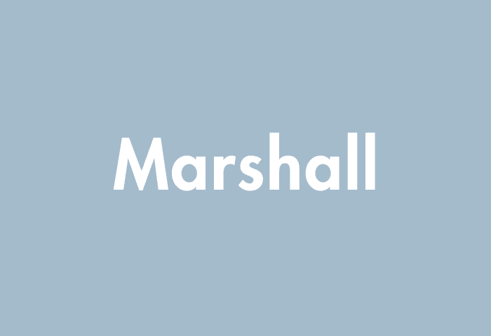 Marshall meaning