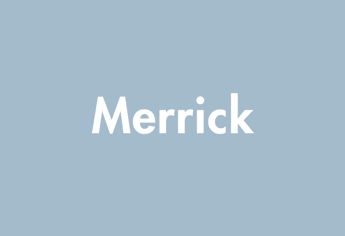 Merrick meaning