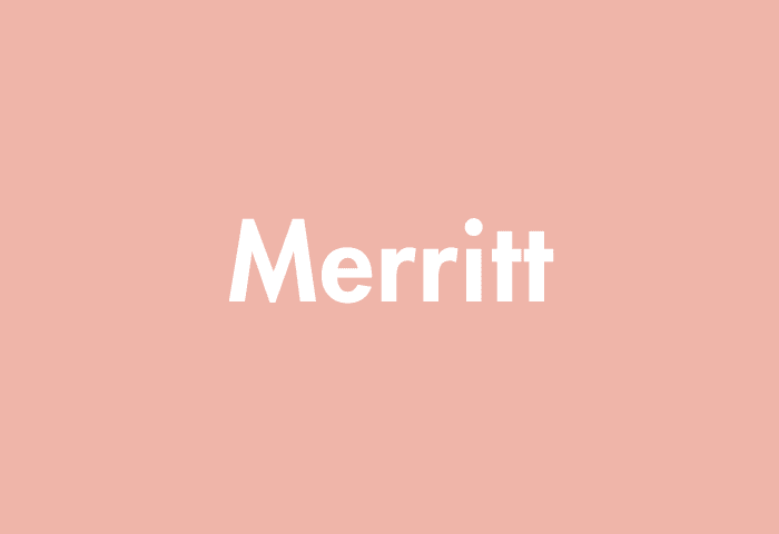 Merritt meaning