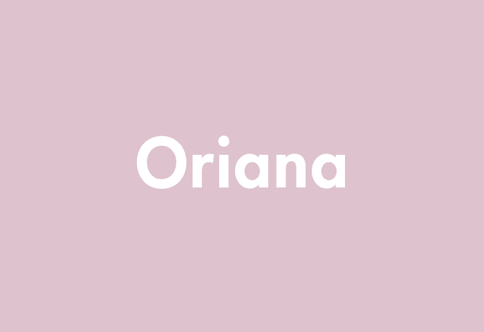Oriana meaning