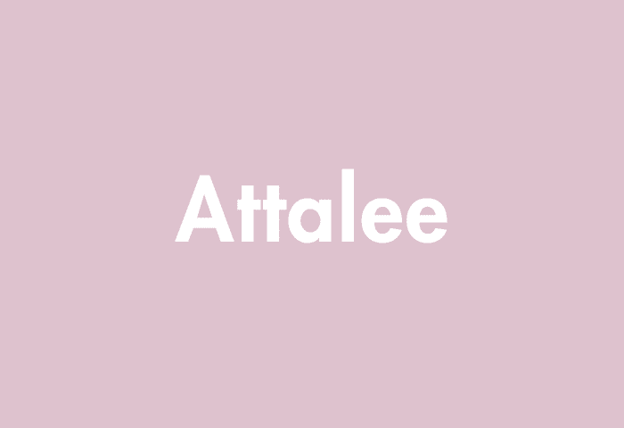Attalee meaning