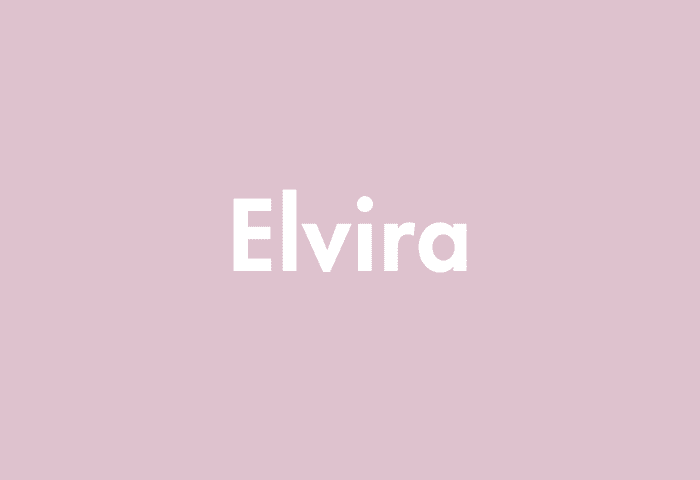Elvira meaning