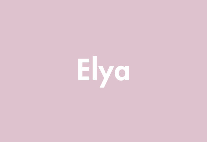 Elya meaning