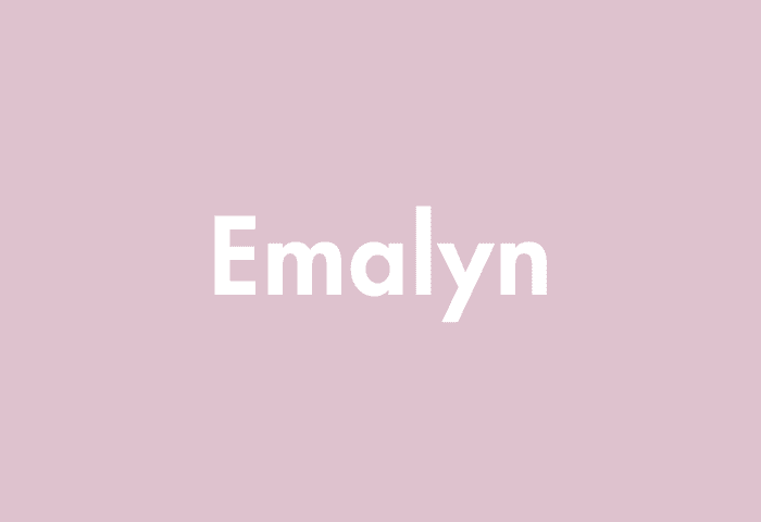 Emalyn meaning