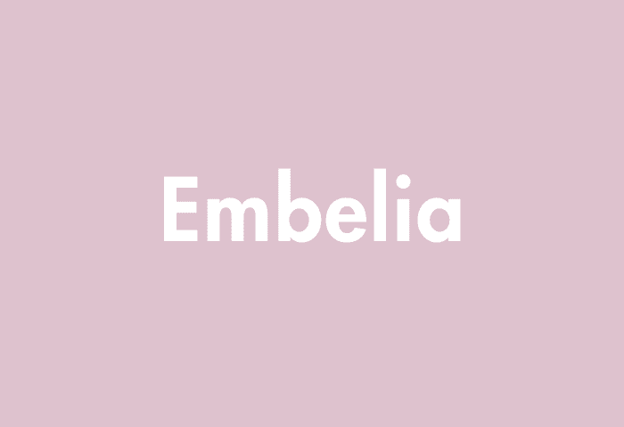 Embelia meaning