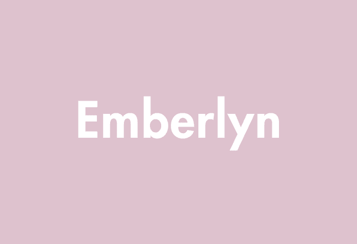 Emberlyn meaning