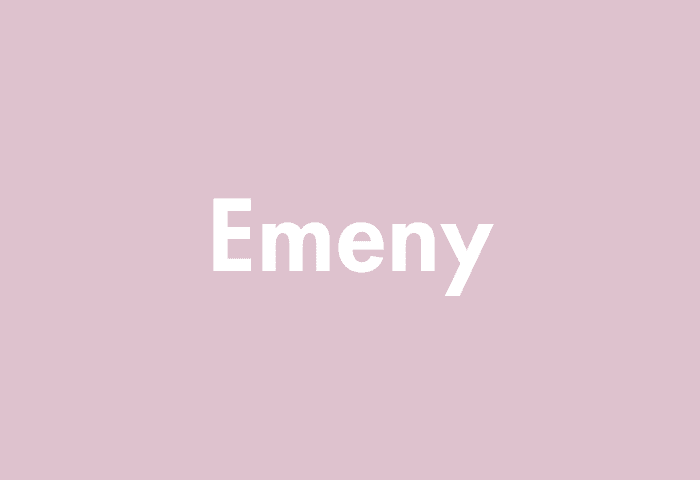 Emeny meaning