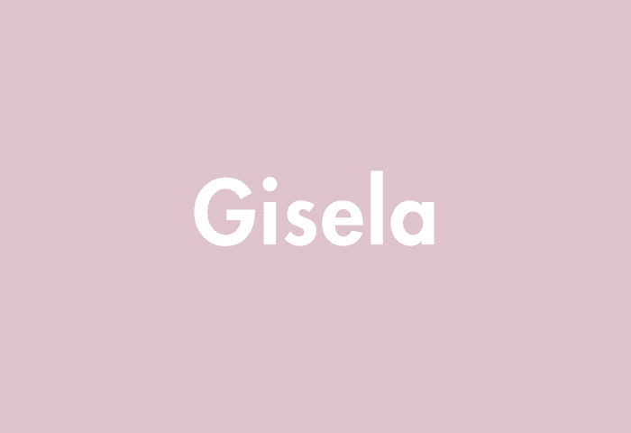 Gisela meaning