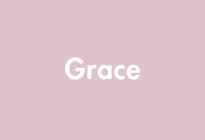 Grace meaning