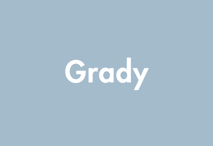 Grady meaning