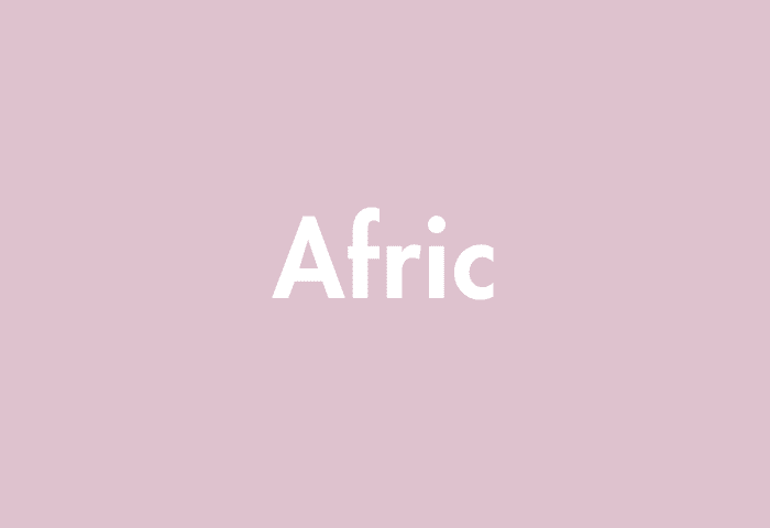 Afric meaning