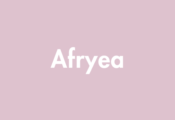 Afryea meaning