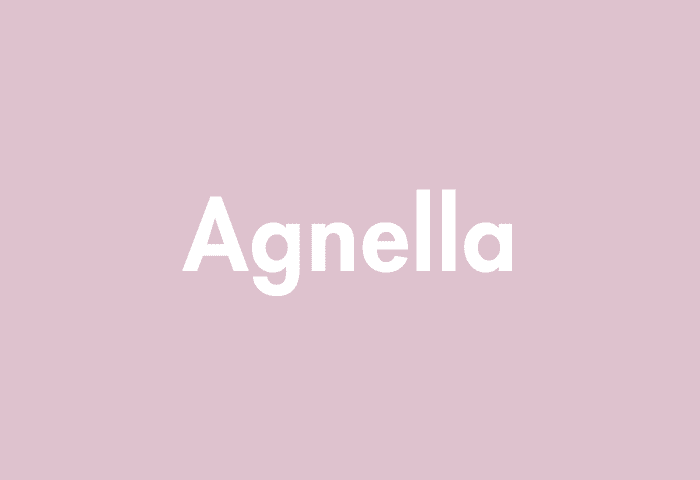 Agnella meaning