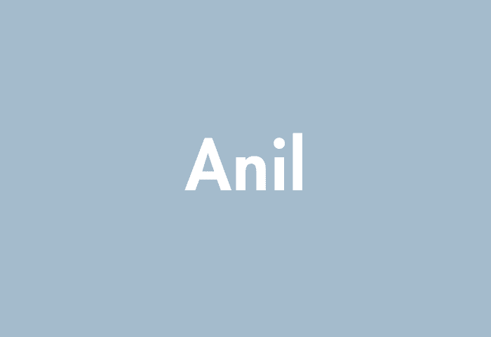 Anil meaning