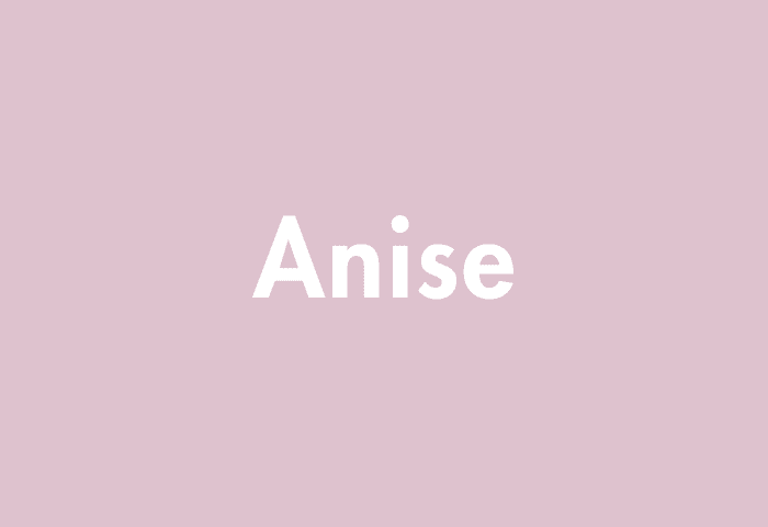 Anise meaning