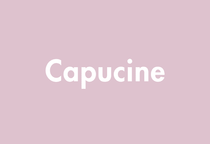 Capucine meaning