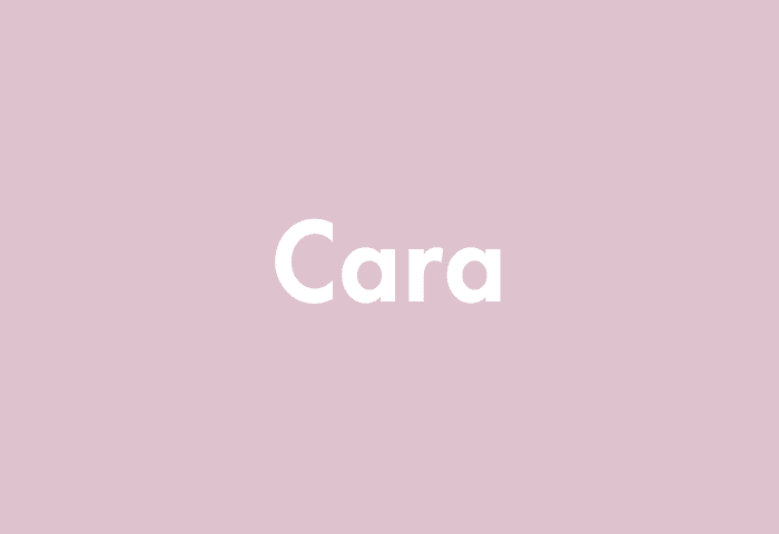 Cara meaning