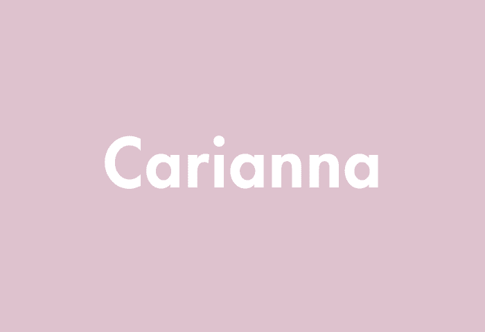 Carianna meaning