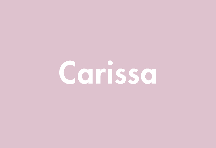 Carissa meaning