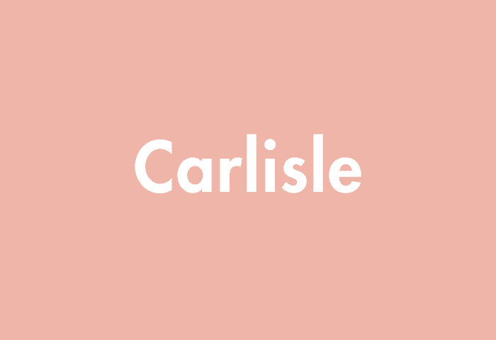Carlisle meaning