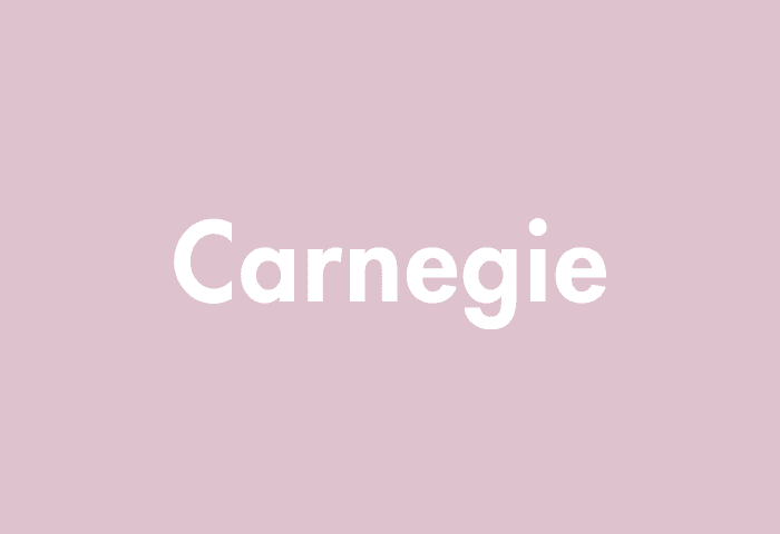 Carnegie meaning