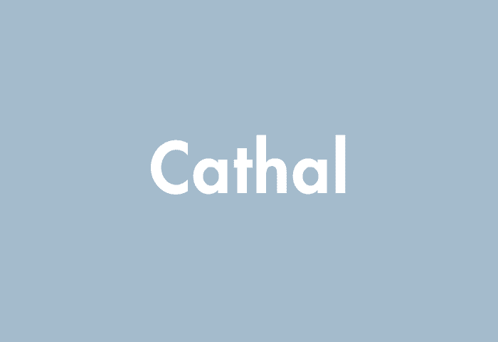 Cathal meaning